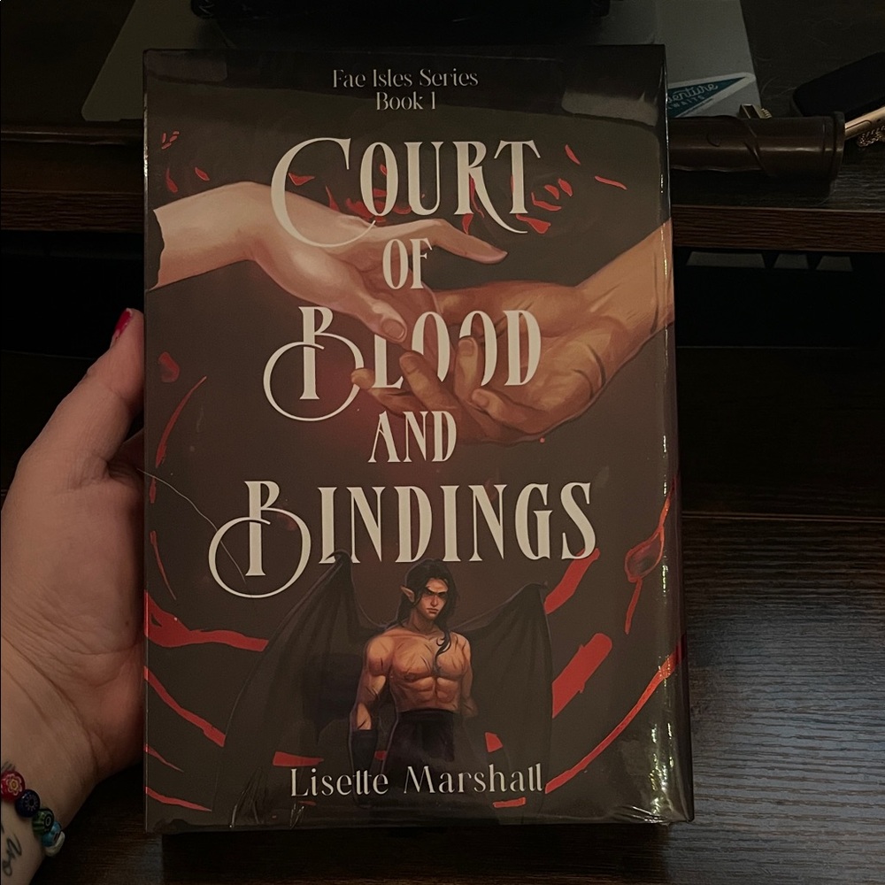 Court of Blood and Bindings by Lisette Marshall - Bookish Box edition